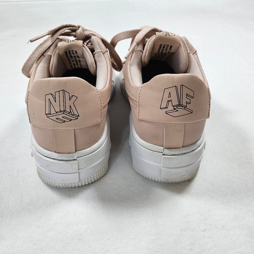 Nike Air Force 1 AF1 Pixel Particle Beige Sneakers CK6649-200 Womens Size 7 1/2 - Picture 3 of 10